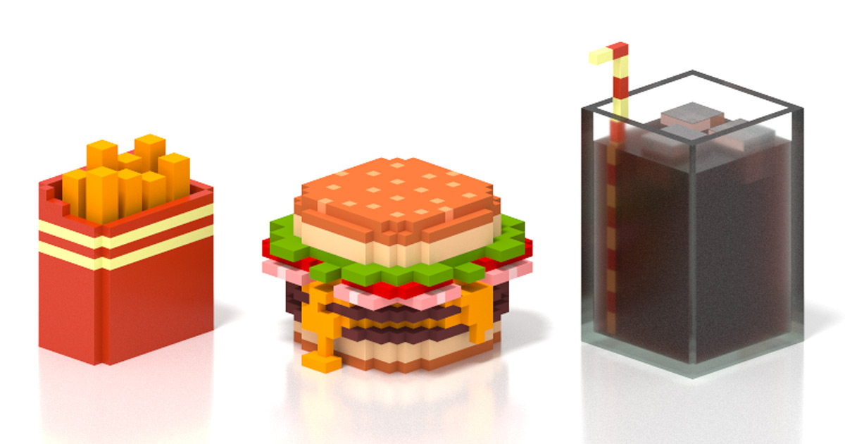 Webdesign Trends 2021 Voxel Art