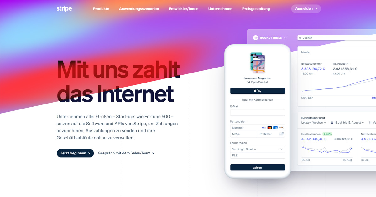 Webdesign Trends 2022 - Diagonalen