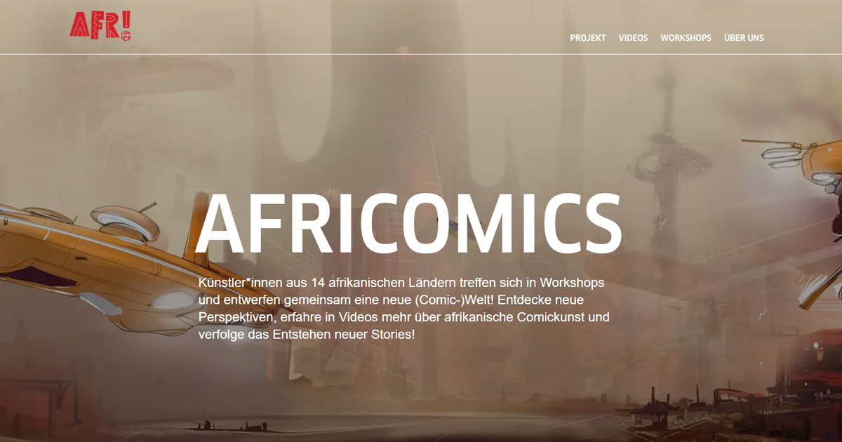 Goethe Sites - Africomics