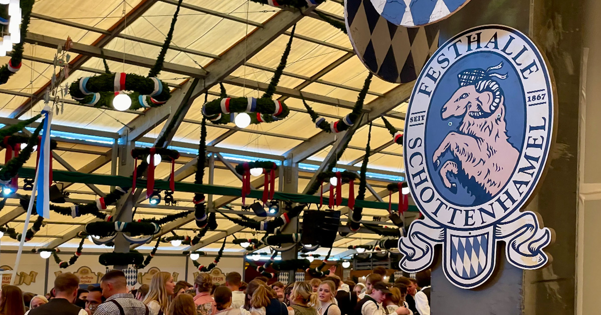 Wiesn 2024 - Zelt innen