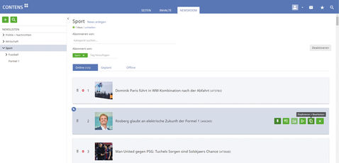CONTENS Newsroom Newsliste Abo