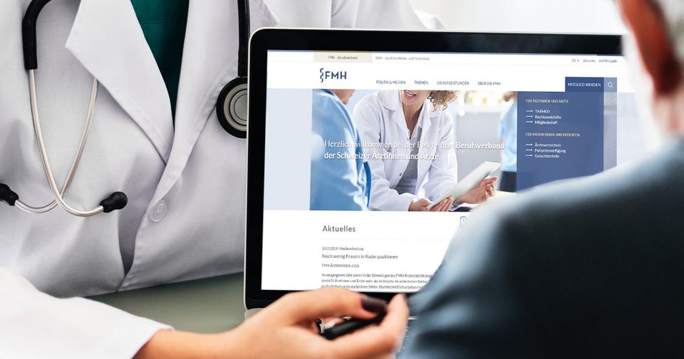 Relaunch der FMH Website
