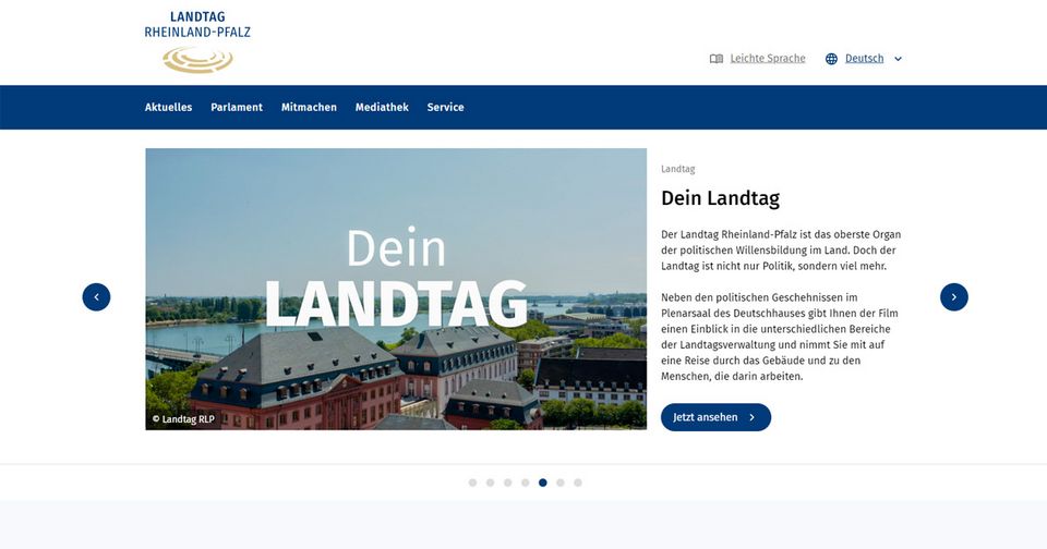 Landtag Rheinland-Pfalz Startseite