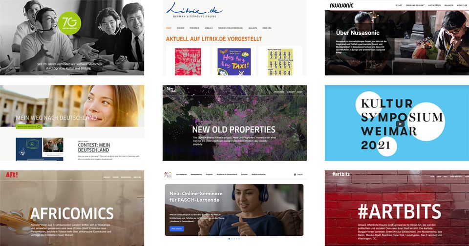 Themensites des Goethe-Instituts