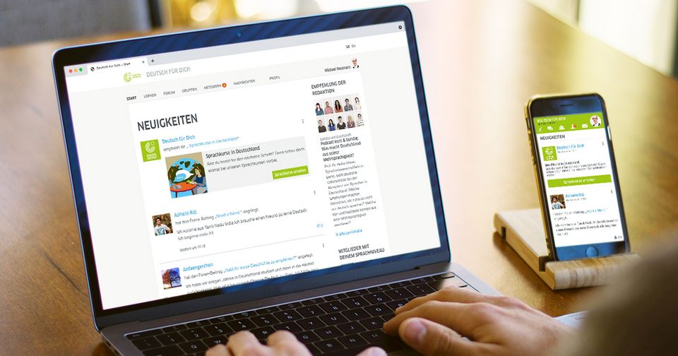 Deutsch für Dich Relaunch