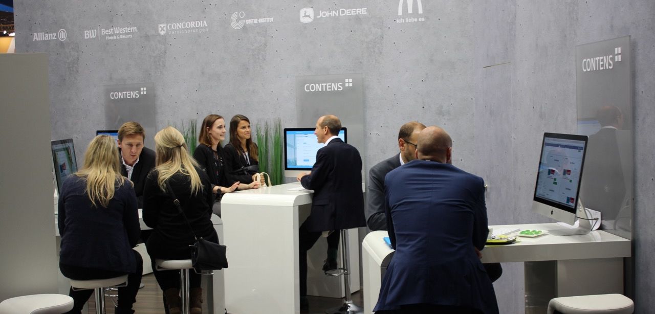 CONTENS Stand auf der dmexco 2017