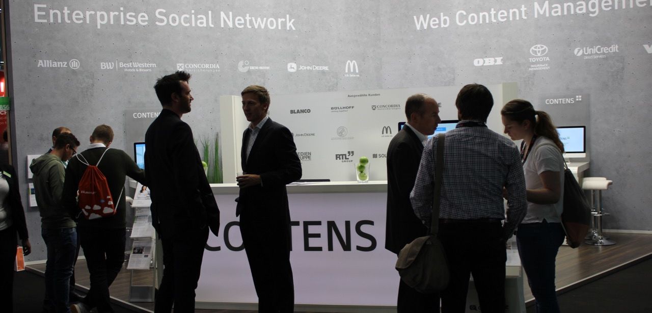 CONTENS Stand auf der dmexco 2017