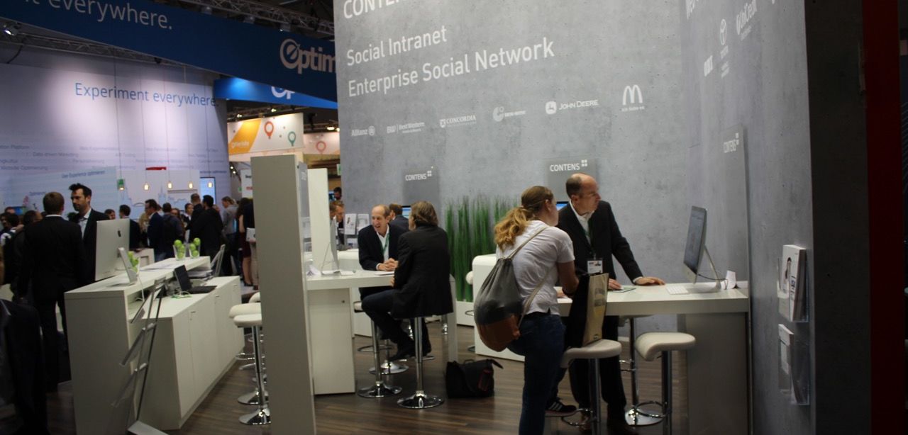 CONTENS Stand auf der dmexco 2017