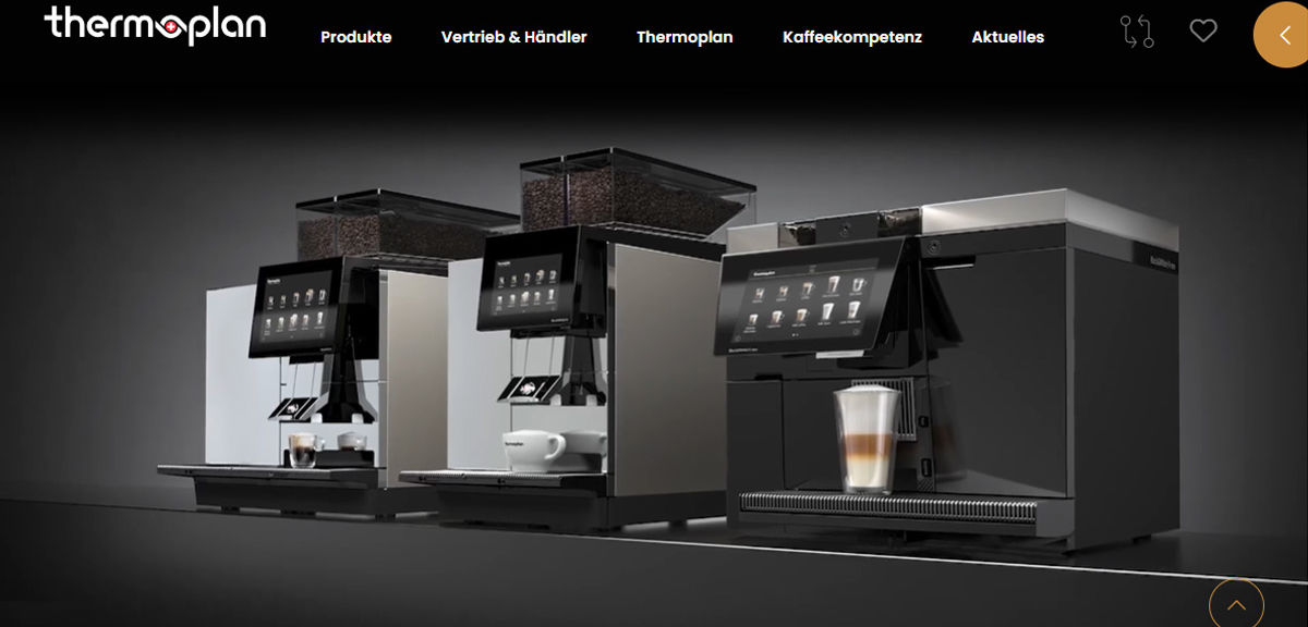 Thermoplan Website Relaunch
