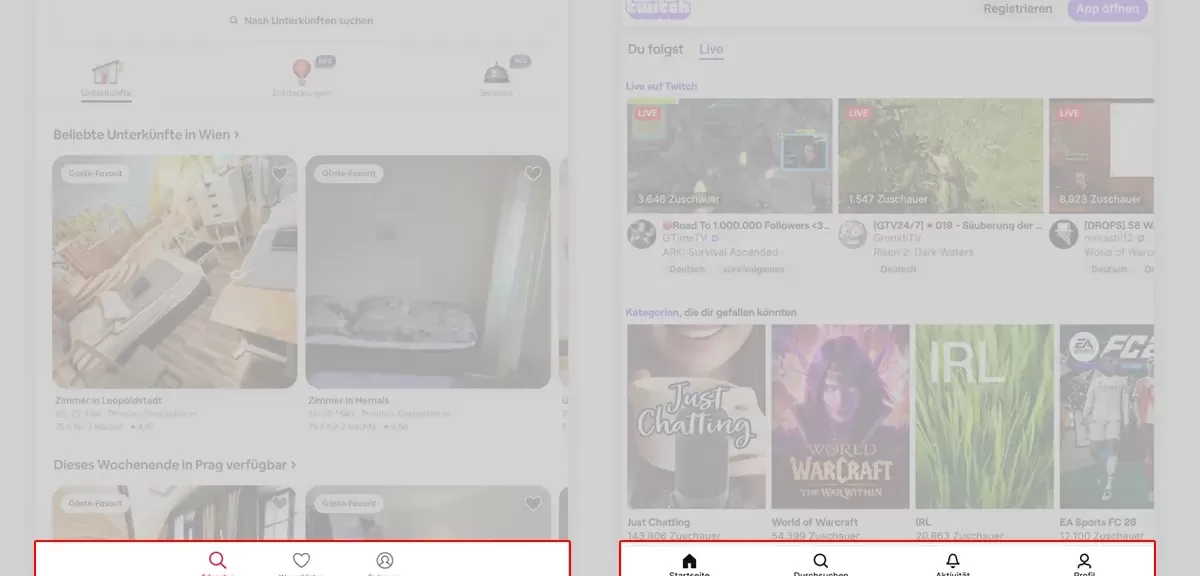 Webdesign Trends 2026 - Daumenfreundliche Navigation